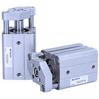 Airtac 带导杆型超薄气缸-TACQ