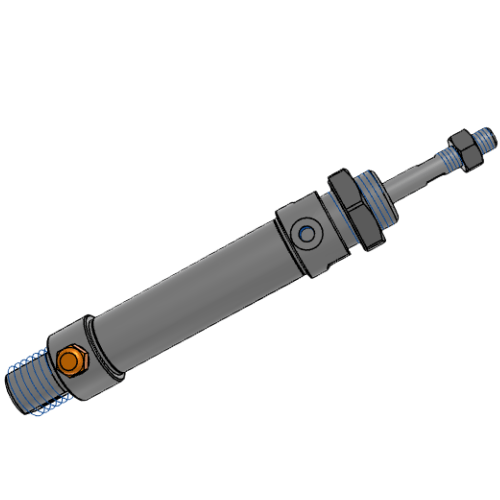 Airtac MTA Single Acting Mini Cylinder MTA40X60SCA