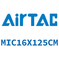 Airtac 缓冲型迷你气缸-MIC16X125CM