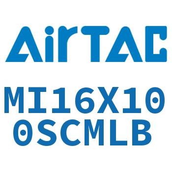 Airtac 不锈钢迷你气缸-MI16X100SCMLB