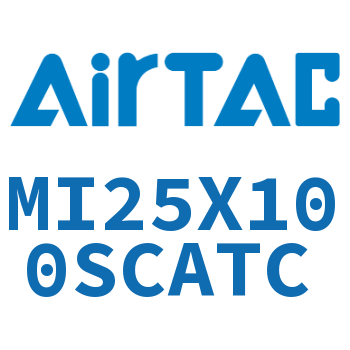 Airtac 不锈钢迷你气缸-MI25X100SCATC
