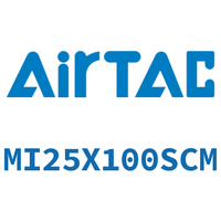 Airtac 不锈钢迷你气缸-MI25X100SCM