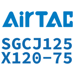 Airtac SGCJ125~160 Adjustable Cylinder SGCJ125X120-75 — view 2