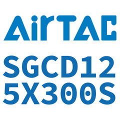 Airtac SGCD Dual Rod Cylinder SGCD125X300S — view 2