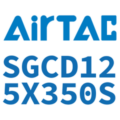 Airtac SGCD Dual Rod Cylinder SGCD125X350S — view 2