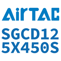 Airtac SGCD Dual Rod Cylinder SGCD125X450S — view 2