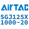 Airtac SGJ Steel Tube Type Adjustable Cylinder SGJ125X1000-20