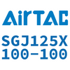 Airtac SGJ Steel Tube Type Adjustable Cylinder SGJ125X100-100