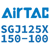 Airtac 钢管型可调气缸-SGJ125X150-100