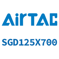 Airtac 钢管型双轴气缸-SGD125X700