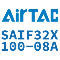 Airtac 标准气缸带阀型-SAIF32X100-08A
