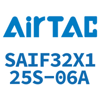 Airtac 标准气缸带阀型-SAIF32X125S-06A