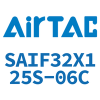 Airtac 标准气缸带阀型-SAIF32X125S-06C
