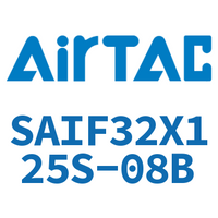 Airtac 标准气缸带阀型-SAIF32X125S-08B