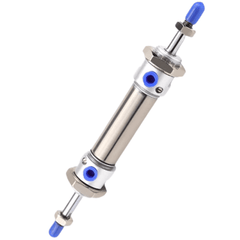 Airtac MACD Double Rod Stainless Steel Mini Cylinder with Cushion MACD16X100S — view 1