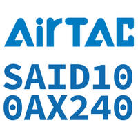 Airtac 双轴气缸-SAID100AX240