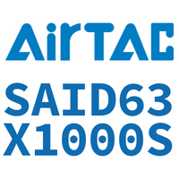 Airtac 双轴气缸-SAID63X1000S
