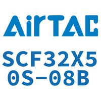 Airtac 标准气缸拉杆式带阀型-SCF32X50S-08B