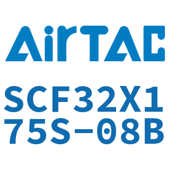 Airtac 标准气缸拉杆式带阀型-SCF32X175S-08B