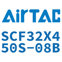 Airtac 标准气缸拉杆式带阀型-SCF32X450S-08B