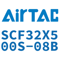 Airtac 标准气缸拉杆式带阀型-SCF32X500S-08B