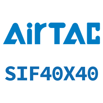 Airtac 前带锁气缸-SIF40X40