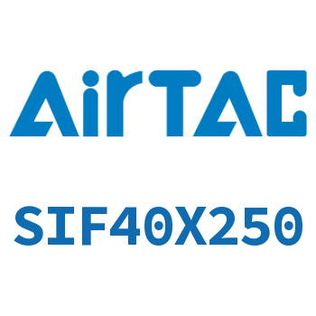 Airtac 前带锁气缸-SIF40X250