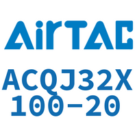 Airtac 可调薄型气缸-ACQJ32X100-20