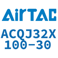 Airtac 可调薄型气缸-ACQJ32X100-30