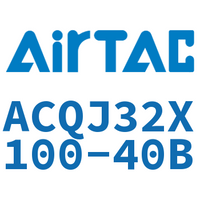 Airtac 可调薄型气缸-ACQJ32X100-40B