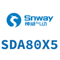 Airtac 超薄气缸-SDA80X5