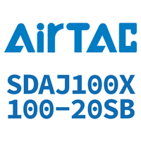 Airtac 可调超薄气缸-SDAJ100X100-20SB