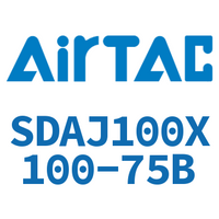Airtac 可调超薄气缸-SDAJ100X100-75B