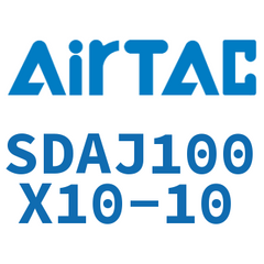 Airtac SDAJ80~100 Adjustable Super Slim Cylinder SDAJ100X10-10 — view 7