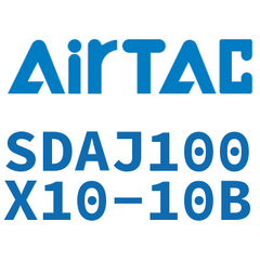 Airtac SDAJ80~100 Adjustable Super Slim Cylinder SDAJ100X10-10B — view 7
