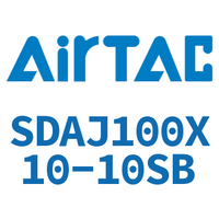 Airtac 可调超薄气缸-SDAJ100X10-10SB