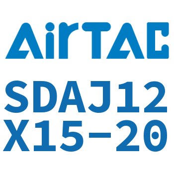 Airtac 可调超薄气缸-SDAJ12X15-20