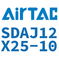 Airtac 可调超薄气缸-SDAJ12X25-10