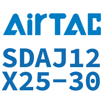 Airtac 可调超薄气缸-SDAJ12X25-30