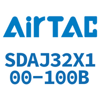 Airtac 可调超薄气缸-SDAJ32X100-100B