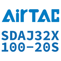 Airtac 可调超薄气缸-SDAJ32X100-20S