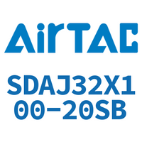 Airtac 可调超薄气缸-SDAJ32X100-20SB