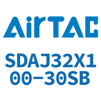 Airtac 可调超薄气缸-SDAJ32X100-30SB