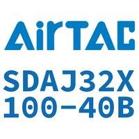 Airtac 可调超薄气缸-SDAJ32X100-40B