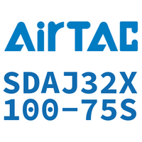 Airtac 可调超薄气缸-SDAJ32X100-75S