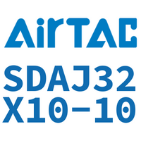 Airtac 可调超薄气缸-SDAJ32X10-10