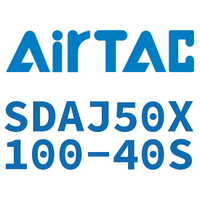 Airtac 可调超薄气缸-SDAJ50X100-40S