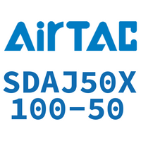 Airtac 可调超薄气缸-SDAJ50X100-50