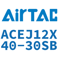 Airtac 可调紧凑型气缸-ACEJ12X40-30SB