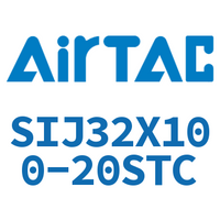 Airtac 双轴可调气缸-SIJ32X100-20STC